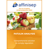 Affinisep Patulin Analysis