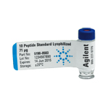 Agilent 10 Peptide Standard Lyophilized 71µg in 2mL, ea.