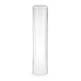 Quartz outer tube, axial, ea.