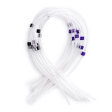Sample pump tubing, purple/black, pk.12