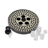 High capacity carousel kit, ea. - (Use with GTA 120; Includes carousel disk (130 samples), 1.1 mL vials (2,000/pk) and five 10 mL plastic beakers for bulk solutions)