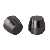 Graphite Ferrules, 1/4", no-hole, pk.10 