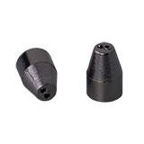 Graphite Ferrules, 1/16" x 0.5mm ID, 2-hole, pk.10 