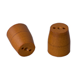 Vespel Ferrules, 1/16" x 0.4mm ID, 2-hole, pk.10 