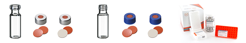 BGB VIAL-KITS with Vial, Caps and Vial Rack