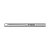 Bruker/Varian 1177 S/SL Low Pressure Drop Precision Liner with Wool, 2.0mm ID, 6.3 x 78.5mm, deactivated, pk.5