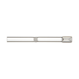 Bruker/Varian 1078/1079 Split Liner with Frit, 3.4mm ID, 5.0 x 54mm, deactivated, ea.