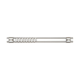 Bruker/Varian 1075/1077 S/SL Double Gooseneck Cyclo Splitless Liner, 4mm ID, 6.3 x 74mm, deactivated, ea.