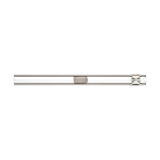 Bruker/Varian 1075/1077 S/SL Split Liner with Wool, 4mm ID, 6.3 x 72mm, deactivated, pk.5