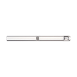 Bruker/Varian 1075/1077 S/SL Split Liner with Frit, 4mm ID, 6.3 x 72mm, deactivated, pk.5