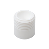 Safety-Adapter, PTFE, GL38 (female) to GL45 (male), ea.