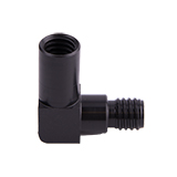Safety-Adapter, 90° Extension 45mm for Safety-Waste-Filter Port, ea.