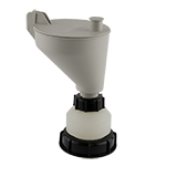 Safety-Funnel, S90, hinged lid, ea.