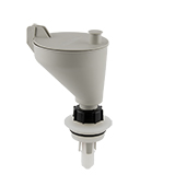 Safety-Funnel for Barrel, hinged lid, ea.