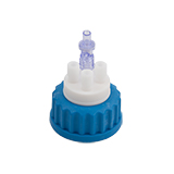 Safety-Cap GL45 for Prep HPLC, 3x 3/16"-Tubing Port, ea.