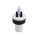 Safety-Cap Ground Neck Bottle 29/32mm, 4x Tubing Port, ea.