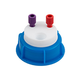 Waste-Cap S50, 2x Tubing Port, ea.