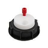 Waste-Cap S55, 1x Tubing Port, ea.