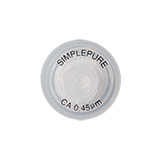 13mm Syringe Filter, Cellulose Acetate (CA), Nonsterile, Pore Size 0.45µm, pk.100