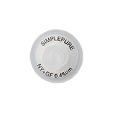 13mm Syringe Filter, Nylon 66 with GMF, Nonsterile, Pore Size 0.45µm, pk.100