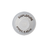 13mm Syringe Filter, PTFE Hydrophilic, Nonsterile, Pore Size 0.45µm, pk.100