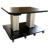 Elevating ionBench LC 90 x 75cm, two columns, max weight 300Kg, ea.