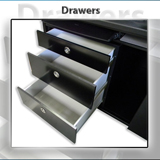 ionBench Optional Drawers 3 drawer bank, ea.