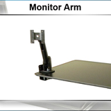 ionBench Optional Screen monitor arm , ea.