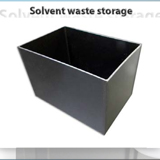 ionBench Optional Solvent Waste Storage 20x10x20 cm, black, ea.