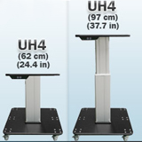 ionBench Optional Upgraded Height from 24,4 to 37,7 inches (62 to 97 cm), ea.