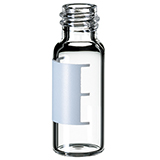 1.5ml Screw Neck Vial 32 x 11.6mm (clear) with label & filling lines, 8-425, narrow opening, pk.1000