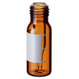 0.2ml Short Thread Vial 32 x 11.6mm (amber) with label & filling lines, integrated insert, pk.1000 - Top Bonded