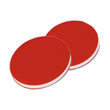 8mm Septa PTFE/Silicone/PTFE (red/white/red), 45° shore A, 1.0mm, pk.1000
