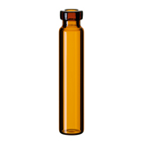 1.2ml Crimp Neck Vial 40 x 8.2mm (amber), flat bottom, pk.1000