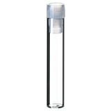 1ml Shell Vial (clear) incl. PE-Plug, 40 x 8.2mm, pk.1000