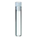 1ml Shell Vial (clear) incl. PE-Plug, 40 x 8.2mm (without insertion barrier)