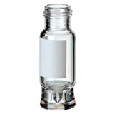 0,9ml Short Thread Vial 32 x 11.6mm (clear), wide opening, with label, pk.1000