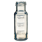 1.5ml PP Short Thread Vial 32 x 11.6mm (clear) with filling lines, pk.1000