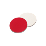 12mm Septa Silicone/PTFE (cream/red), 55° shore A, 1.5mm, pk.1000