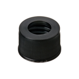 13-425 PP Screw Caps (black) with 8.5mm hole, pk.1000