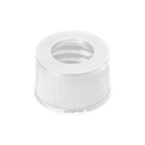 13-425 PP Screw Caps (white) with 8.5mm hole, pk.1000