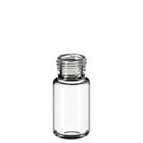 10ml Precision Thread Vial ND18 (clear) 46 x 22.5mm, pk.1000 - Rounded Bottom