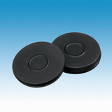 20mm Septa Butyl Rubber, 55° shore A, 3.0mm, pk.1000