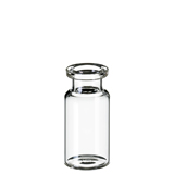 10ml Headspace Vial (clear) 46 x 22.5mm, pk.1000 - DIN Crimp Neck, Long Neck, Flat Bottom