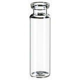 20ml Headspace Vial (clear) 75.5 x 22.5mm, pk.1000 - DIN Crimp Neck, Long Neck, Flat Bottom