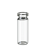 10ml Crimp Neck Vial (clear) 54.5 x 20mm, pk.1000 - Flat Bottom