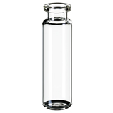 20ml Headspace Vial (clear) 75.5 x 22.5mm, pk.1000 - DIN Crimp Neck, Long Neck, Rounded Bottom