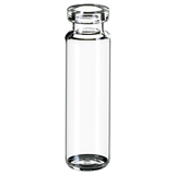 20ml SPME Vial (claer) 75.5 x 22.5mm, pk.1000 - Special Crimp Neck, Rounded Bottom