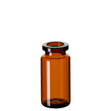 10ml Headspace Vial (amber) 46 x 22.5mm, pk.1000 - DIN Crimp Neck, Rounded Bottom