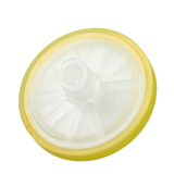 25mm HPLC Syringe Filter (yellow), 0.45µm Regenerated Cellulose (RC), Hydrophilic, pk.100